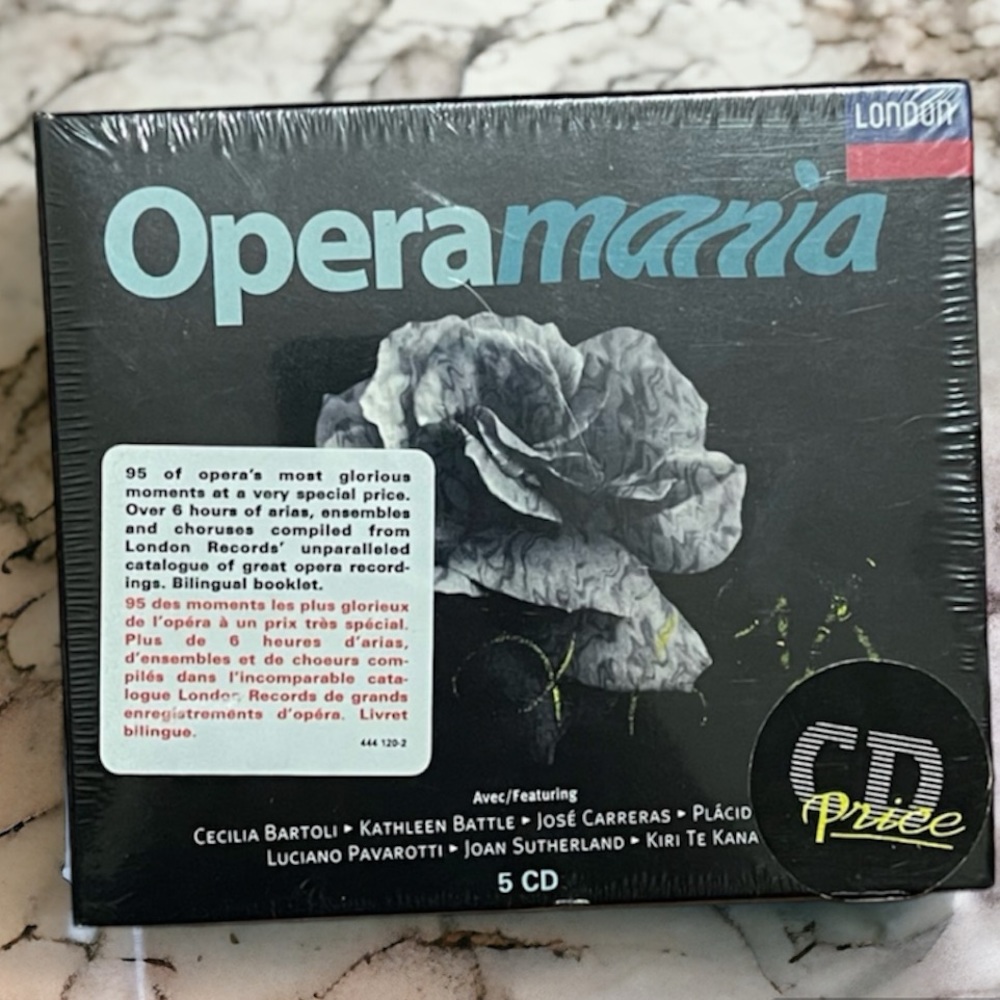 Operamania London Sealed Classical Opera Audio 5 CD Compilation Box SEALED